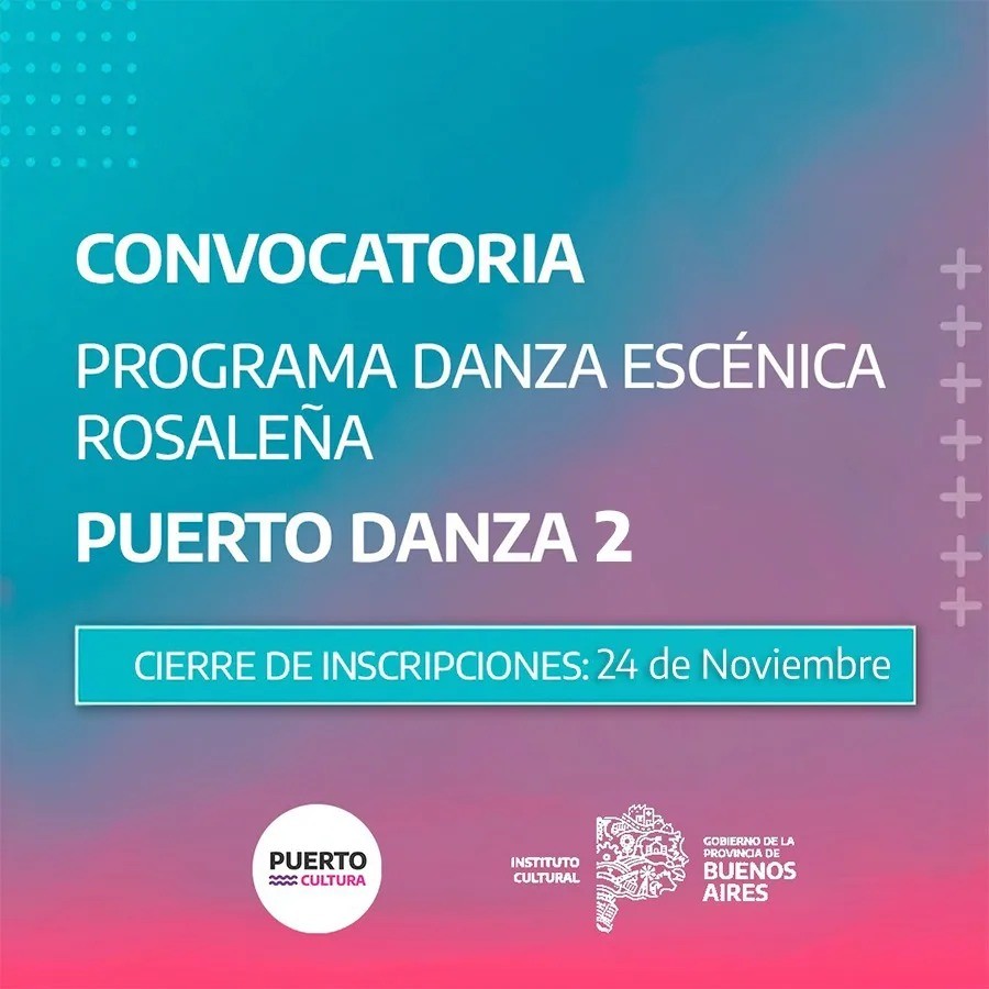 Nueva convocatoria por concurso de Danza en el Puerto rosales