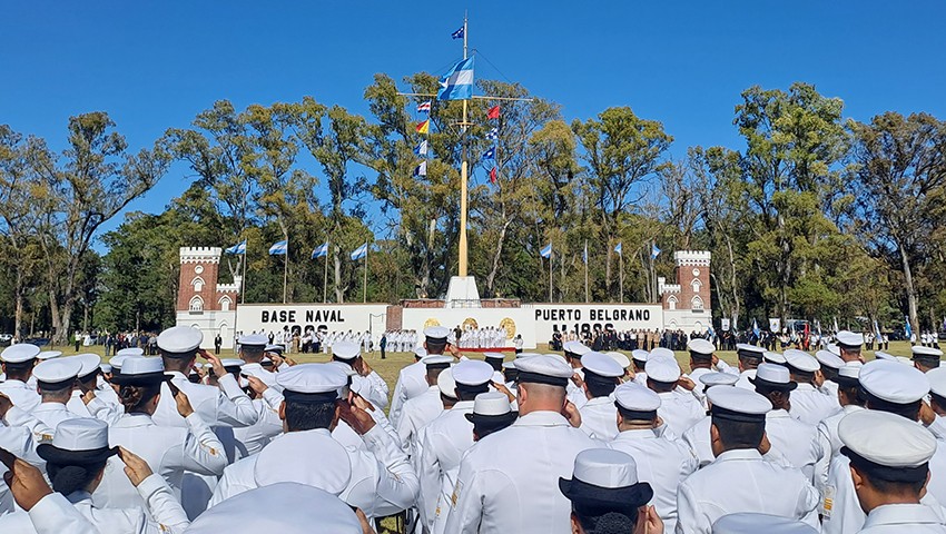 127º aniversario de la creación de la Base Naval Puerto Belgrano