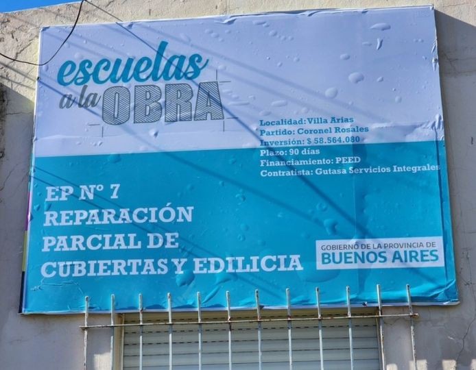 Obras Publicas en establecimientos Educativos