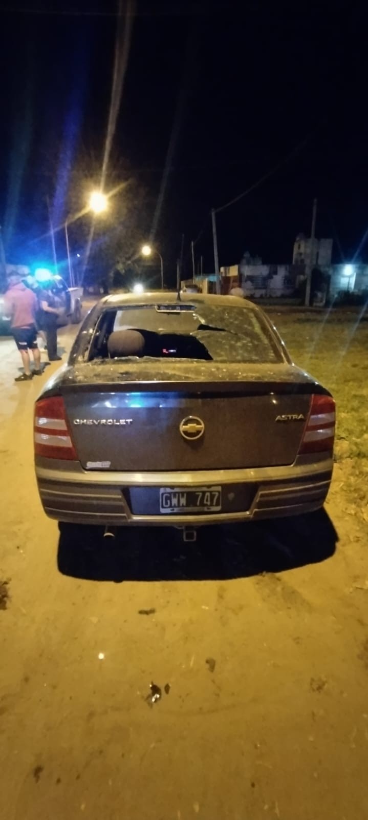 Noche violenta en la ciudad