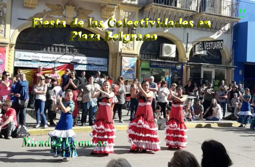 Fiesta de las Colectividades en la Plaza Belgrano