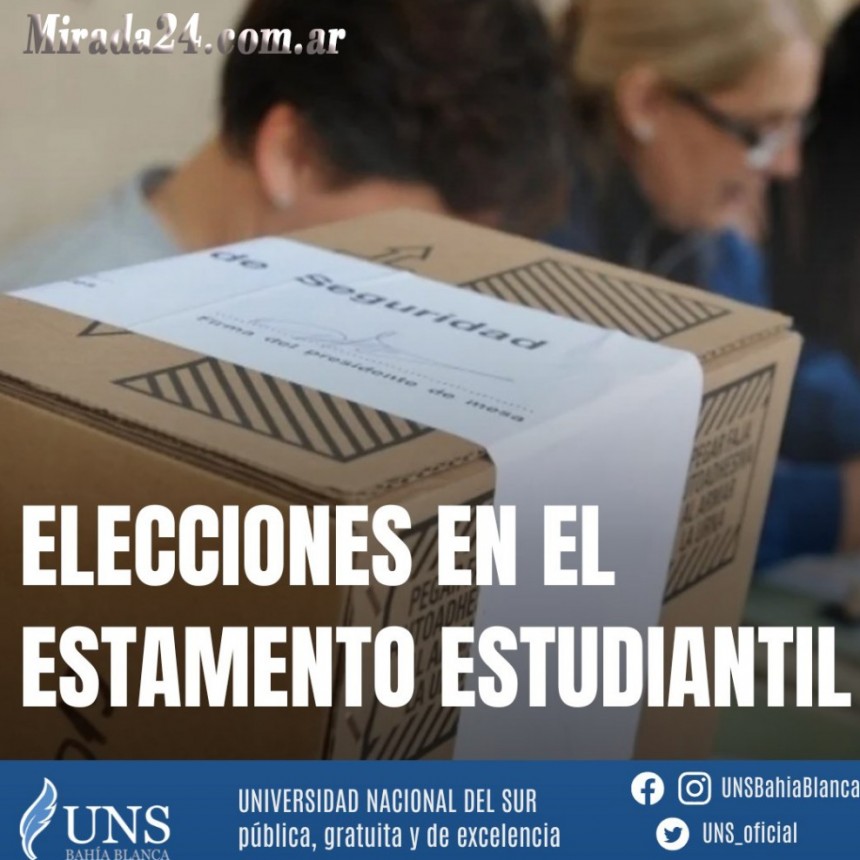 Elecciones Estudiantiles en la UNS