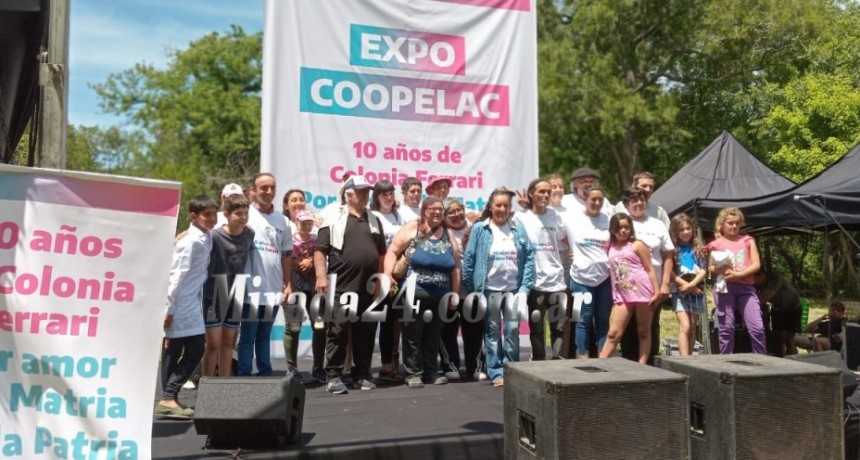 1ª Expo COOPELAC en Colonia Ferrari