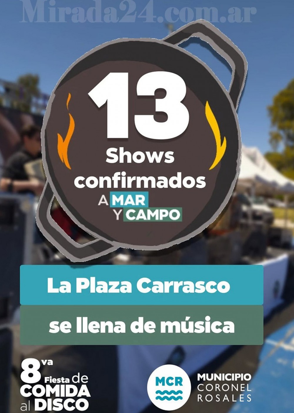 Pehuen Co se prepara para vivir la 8° edición de la Fiesta de Comida al Disco “A Mar y Campo”