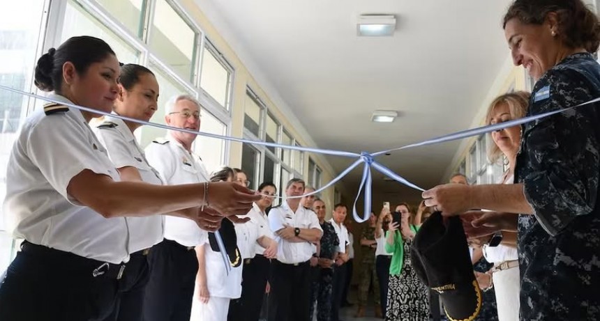 Reinauguraron el “Pabellón VIII” en el Hospital Naval Puerto Belgrano