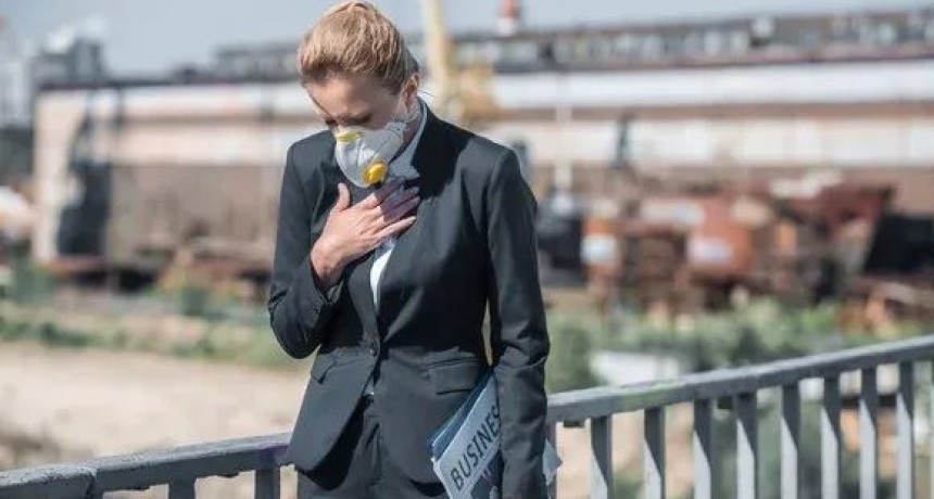 Niveles elevados de material particulado en Bahía Blanca por el temporal en la Patagonia