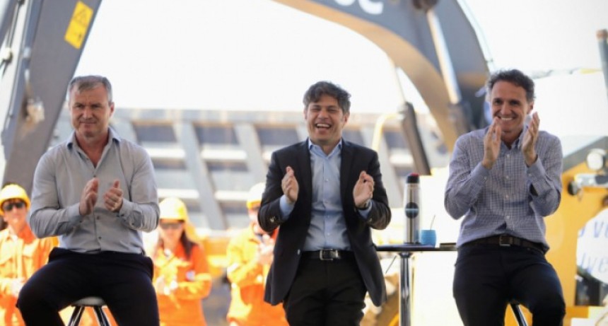 Kicillof y Katopodis  dieron inicio a las obras para transformar en autovía la Ruta 3 entre San Miguel del Monte y Gorchs