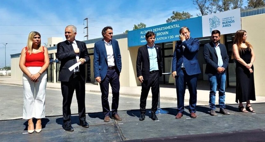 Se inauguró una alcaidía departamental para detenciones transitorias en Almirante Brown