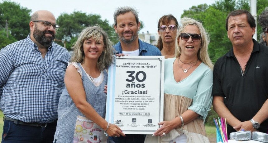  El Centro Integral Materno Infantil “Evita” celebró sus 30 años
