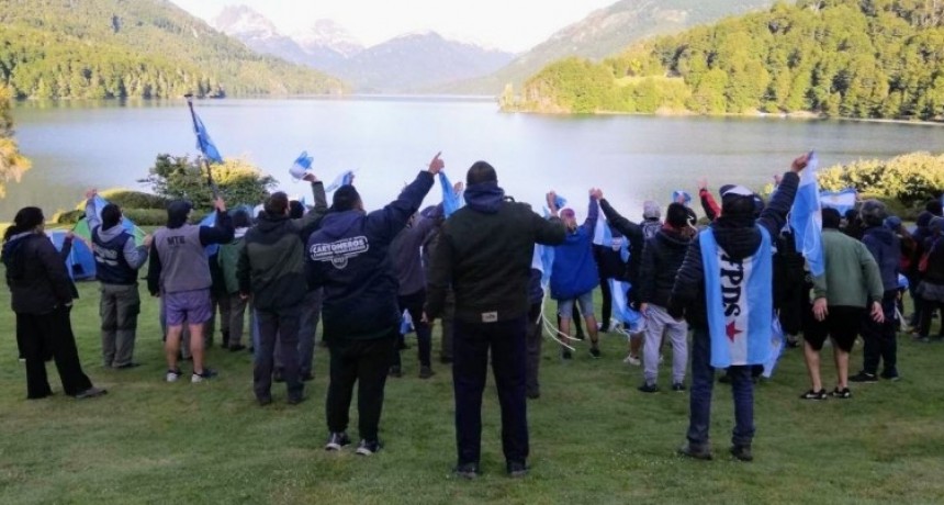 Juan Grabois levantó el acampe en Lago Escondido: 