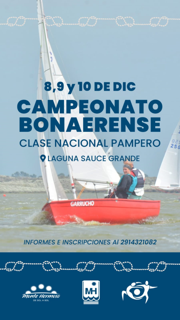 Campeonato Bonaerense en Monte Hermoso – Clase Nacional Pampero