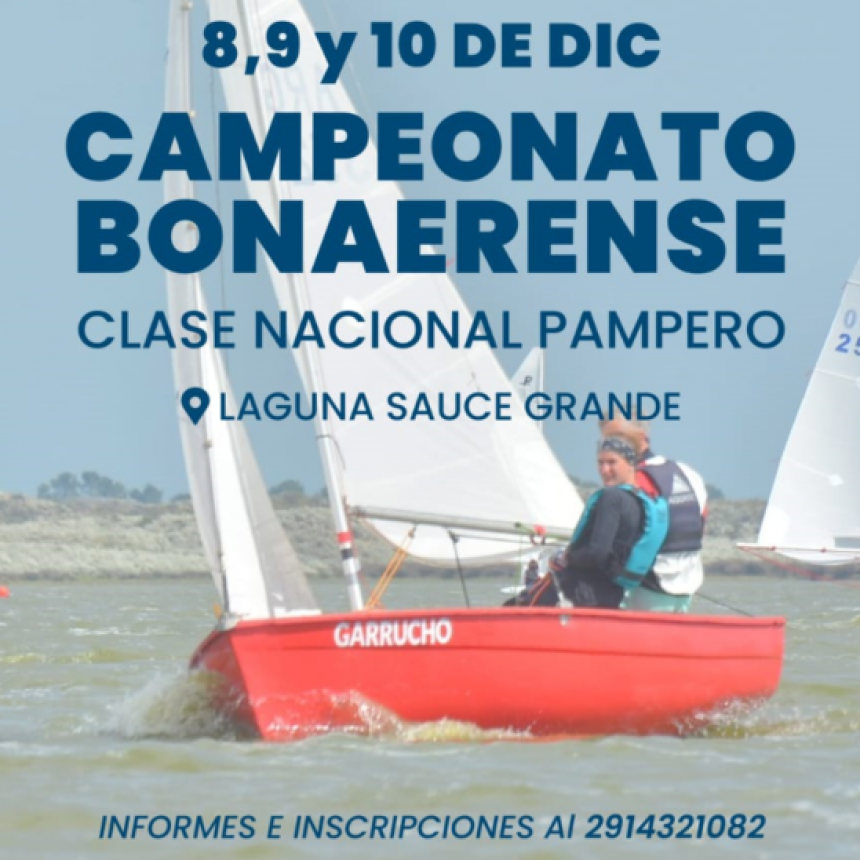 Campeonato Bonaerense en Monte Hermoso – Clase Nacional Pampero