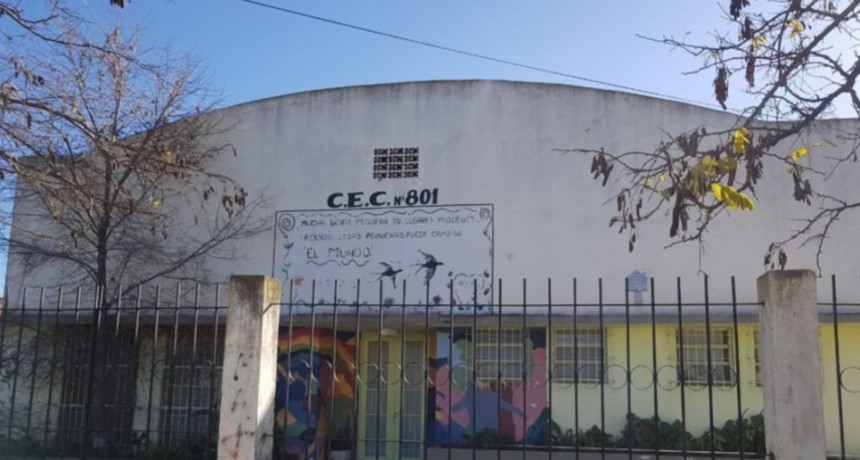 Terrible situación del Centro complementario nº 801 solicita de manera urgente agua en bidones y botellitas