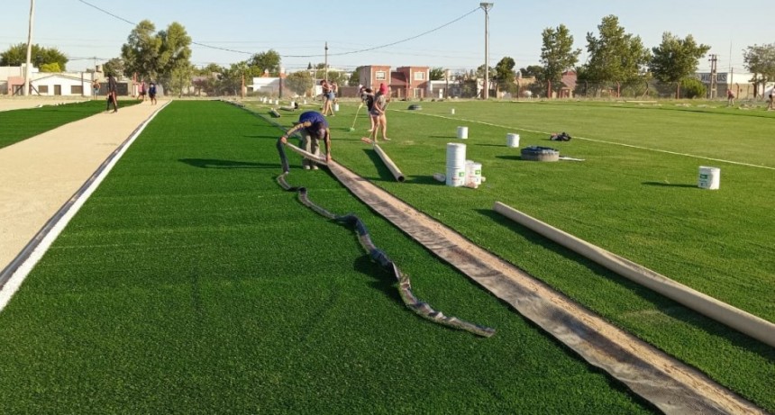 Sporting inaugura Oficialmente su cancha de Hockey de césped sintético