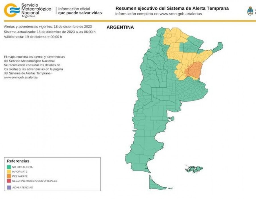 Lentamente Se estabiliza el clima en la Region