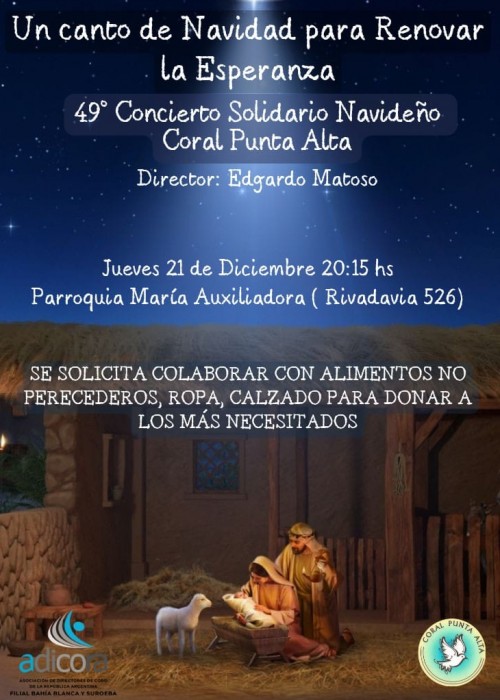 CONCIERTO CORAL SOLIDARIO