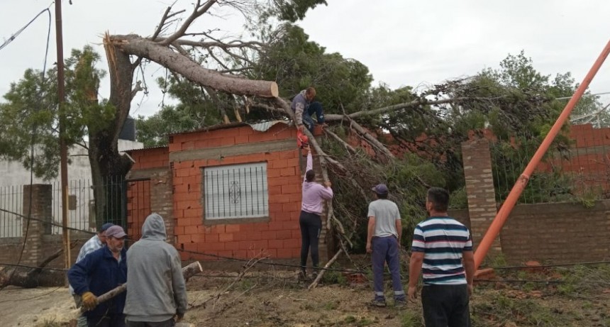 VILLA ARIAS: CONSTANTE TRABAJO PARA ORDENAR LA LOCALIDAD