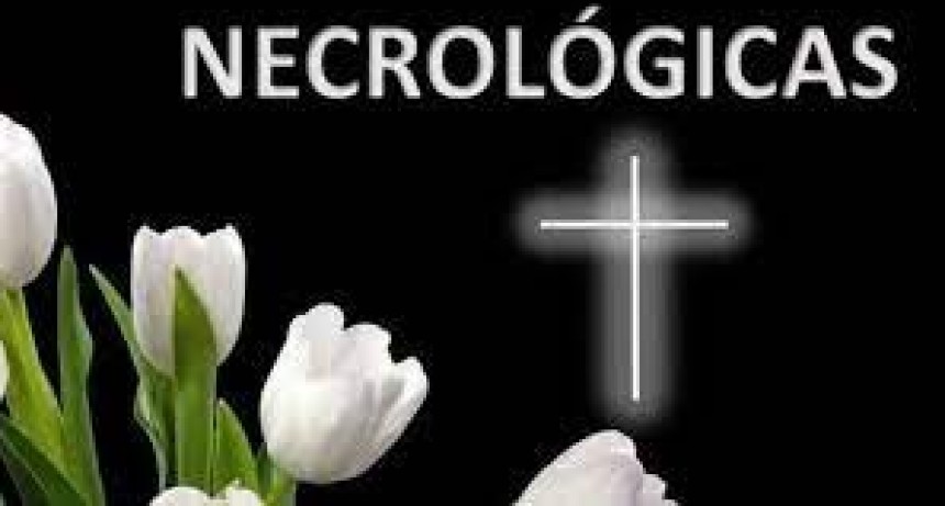 Necrológicas: Servicios realizados esta semana