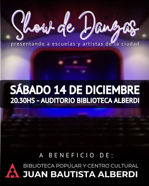 Shows de Danzas en la Biblioteca Alberdi