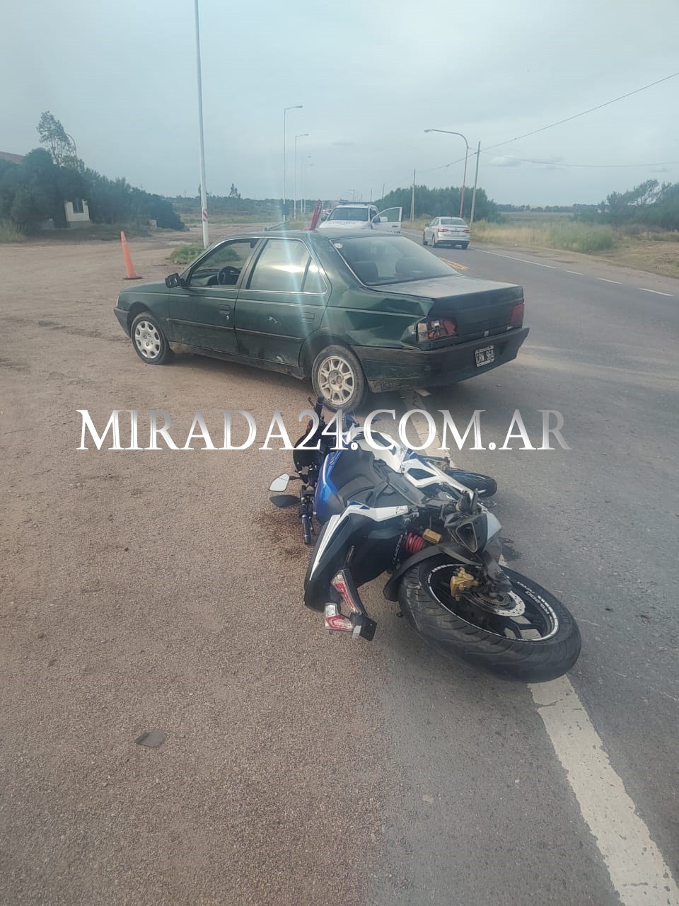 Otro accidente vial en Ruta 229