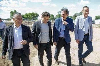 Kicillof encabezó la inauguración de un tramo de la ruta provincial N°58 