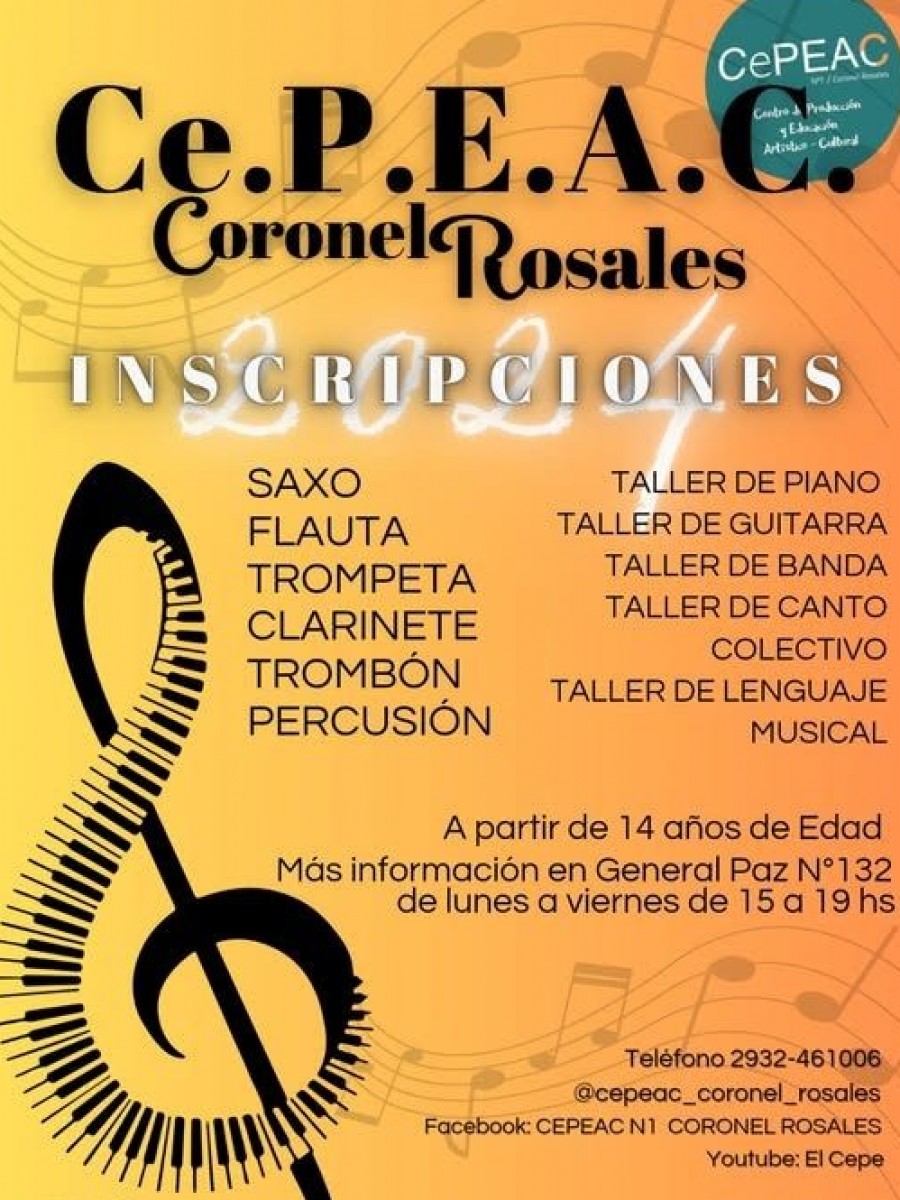 CEPEAC: CONTINUAMOS CON LAS INSCRIPCIONES !!!