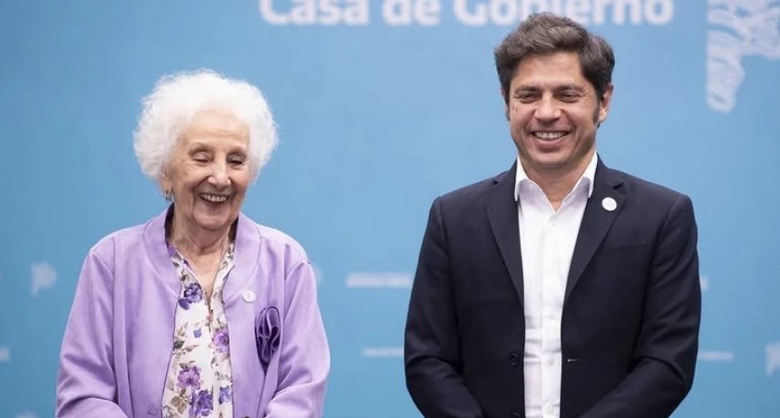 Kicillof encabezó el acto por el Día Internacional de los Derechos Humanos