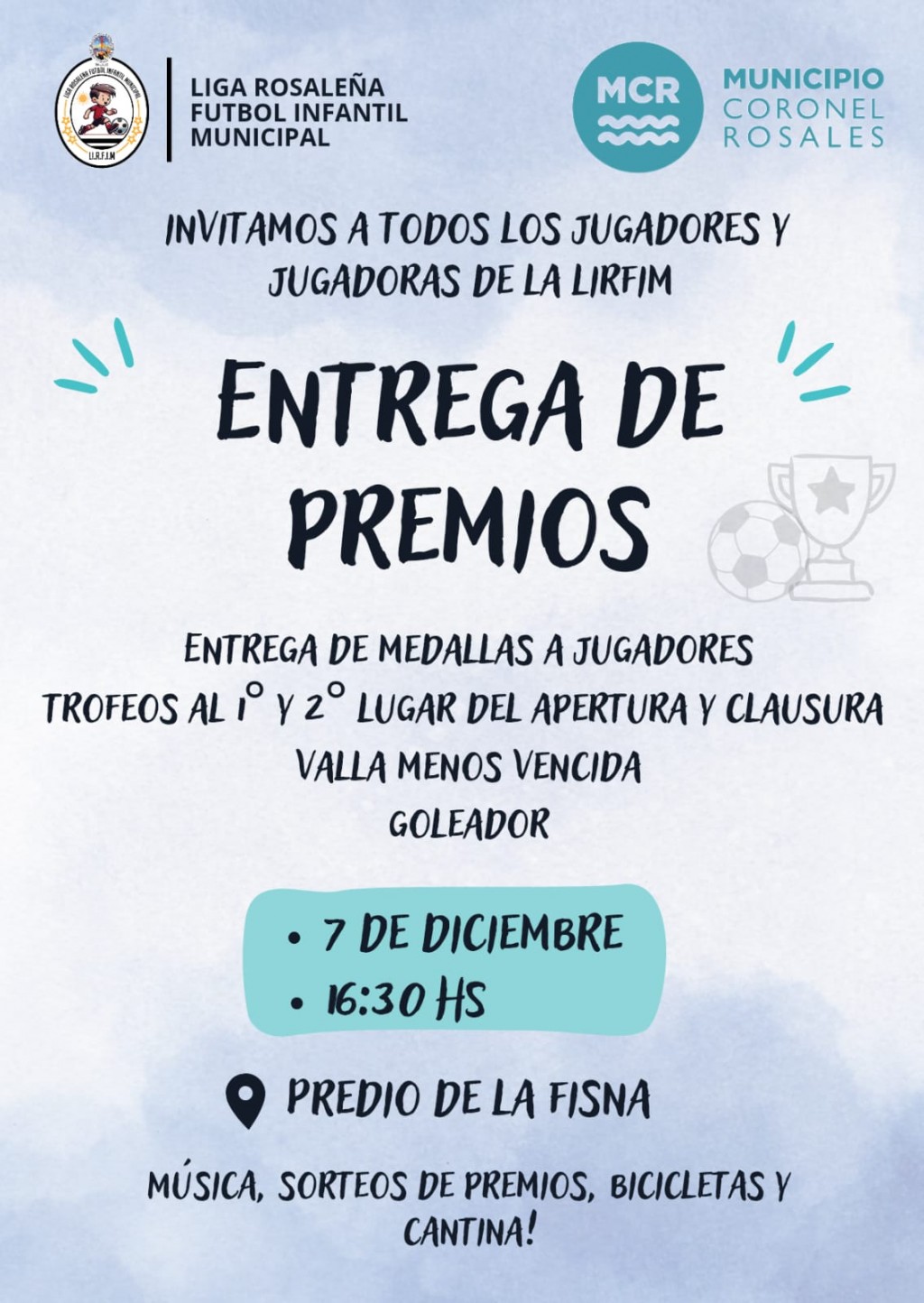 Fiesta entrega de Premios de Lirfim