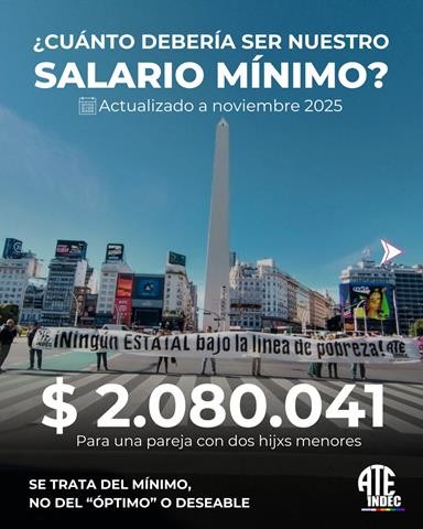 Salarios estatales: ATE expuso cifras críticas y reclamó una recomposición urgente