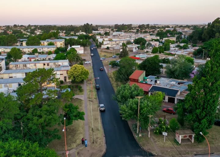 Avanzan los trabajos de repavimentación en la ciudad