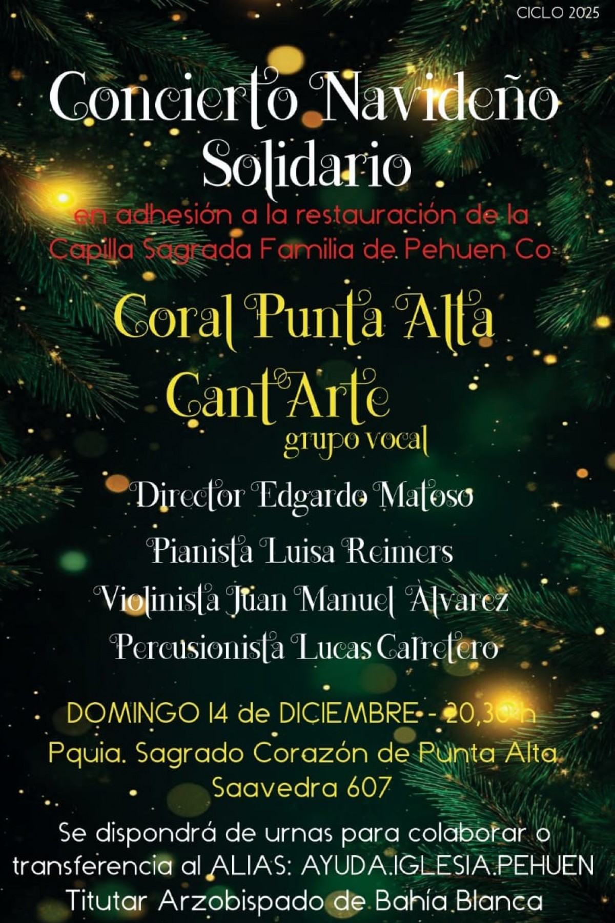 ¡Concierto Navideño Solidario: Música para un Buen Corazón!