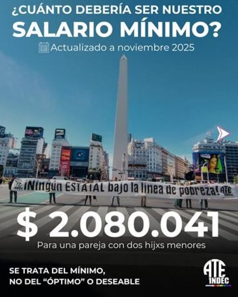 Salarios estatales: ATE expuso cifras críticas y reclamó una recomposición urgente