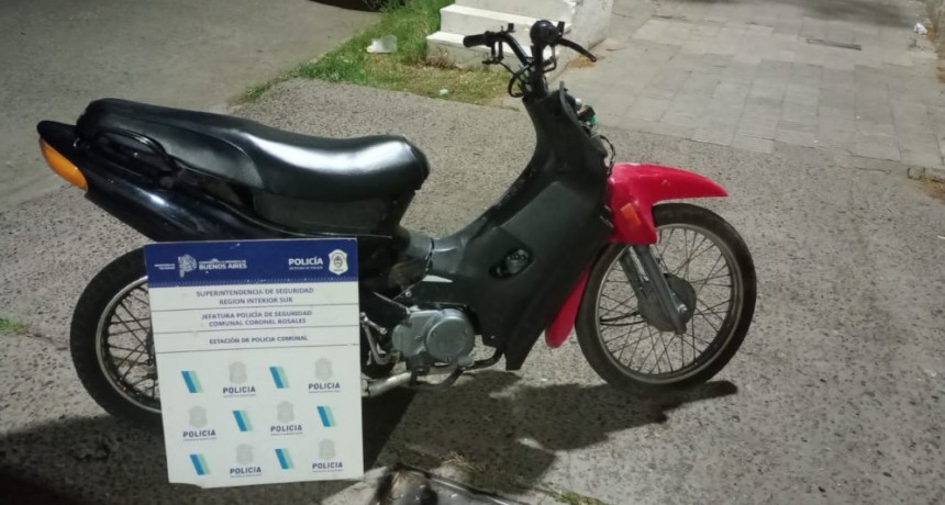 HALLAZGO DE MOTOVEHÍCULO CON PEDIDO DE SECUESTRO Y DAÑO A PROPIEDAD